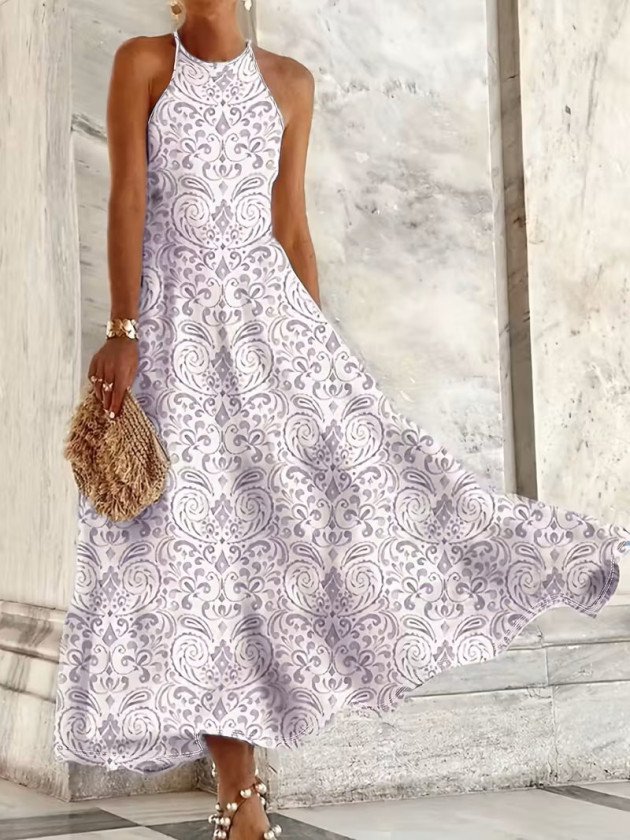 Kadın Omuzlardan Açık Askılı Uzun Süprem Elbise , 32510