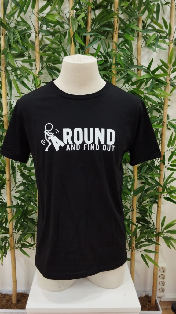 Erkek Around Baskılı Süprem T-shirt , 18542 - Image 5