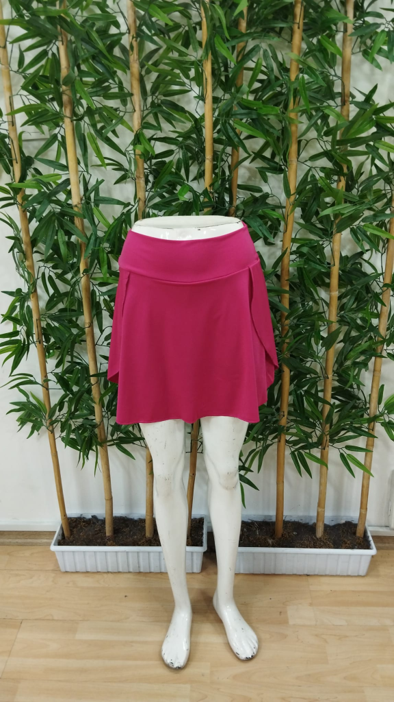 Kadın Yüksek Bel Cepli Sandy Short Etek, 23954 - Image 5