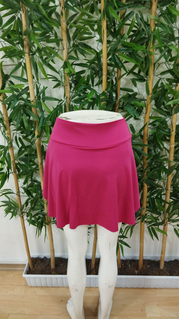 Kadın Yüksek Bel Cepli Sandy Short Etek, 23954 - Image 7