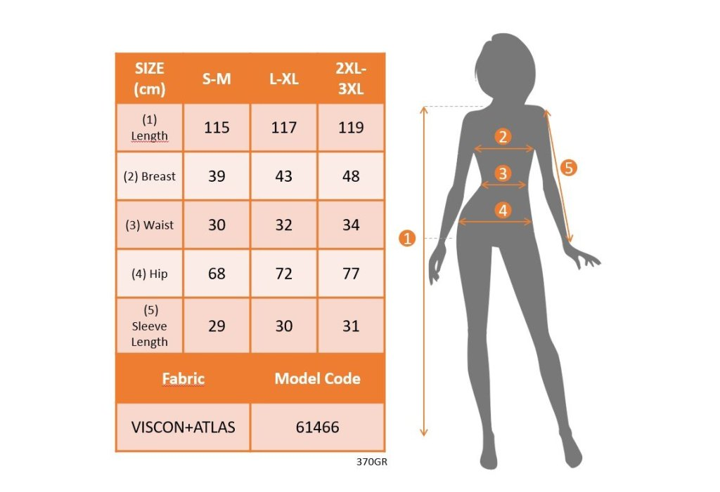 Kadın Kısa Kollu Yarı Balıkçı Yaka üst Viskon Alt Desenli Dokuma Midi Elbise , 24722 - Image 13