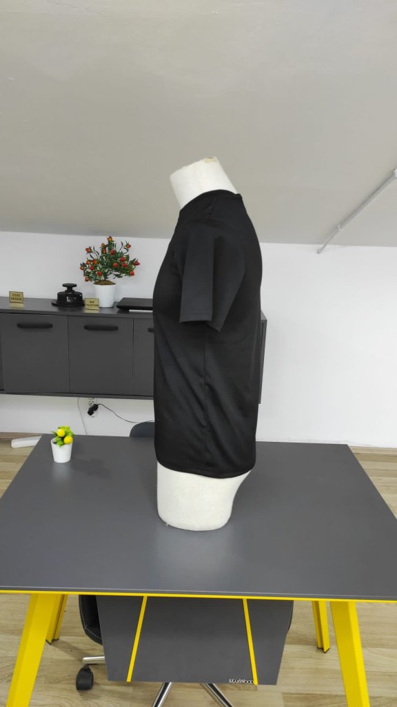 Erkek Kısa Kollu Bisiklet Yaka Burgu Bluz, 25372 - Image 6