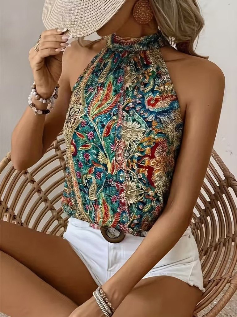 Kadın Omuzlardan Açık Balıkçı Yaka Boyun Arkasından Bağlamalı Süprem Bluz, 31086