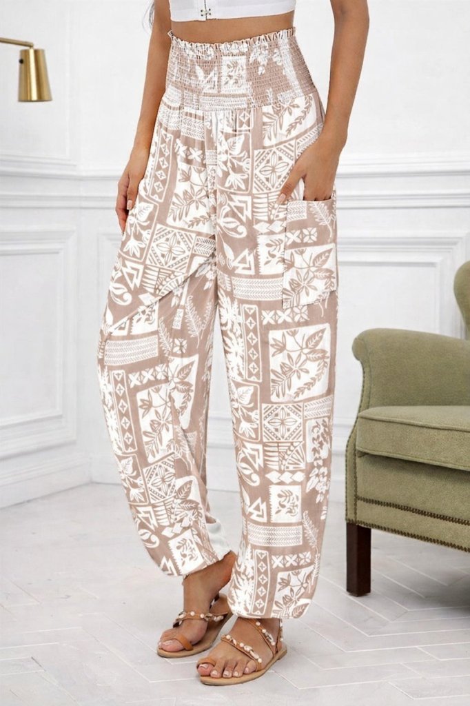 Kadın Desenli Süprem Pantolon , 25412