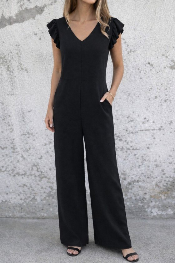 Kadın Kısa Kollu V Yakalı Arkası Derin Bağcıklı Uzun Aerobin Tulum , 31645