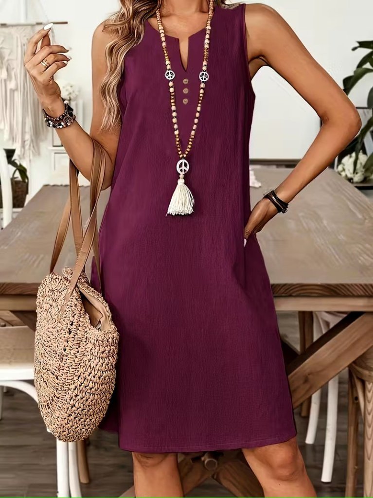 Kadın Askılı V Yakalı Mini Elbise, 31658