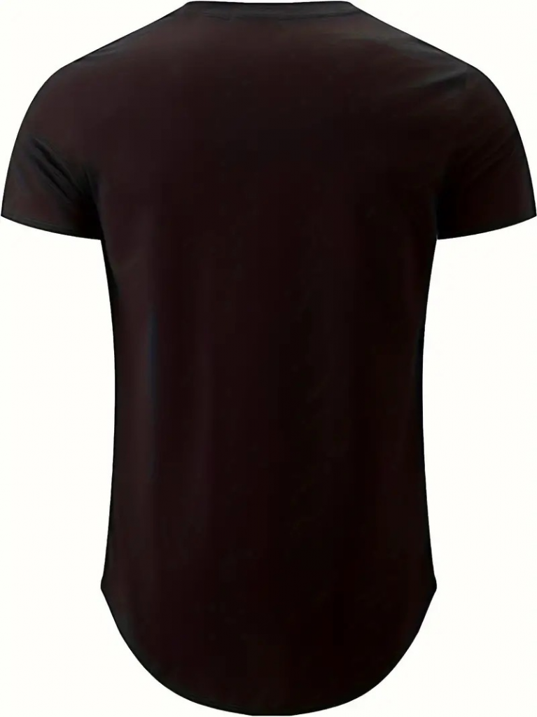 Erkek Kısa Kollu V Yaka Süprem T-shirt , 16990 - Image 4