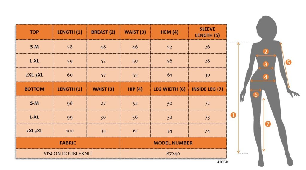 Kadın Kısa Kollu Yuvarlak Yakalı şerit Detaylı Viskon Iki Iplik Bluz Ve Pantolon Ikili Takım , 34125